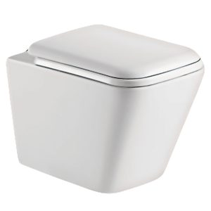 Kerra Diamond randloos toiletpot inclusief softclose zitting wit