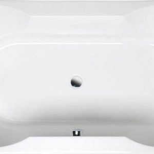 Polysan IO ovaal bad 180x85x49cm wit