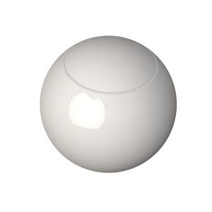 Ronde Toiletpot Isvea Lunna 56x39.7 cm Keramiek Glans Wit PK Isvea