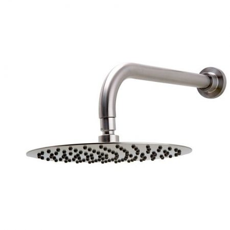 Sento RVS Douchekop Thin met muurbuis SD152 25cm