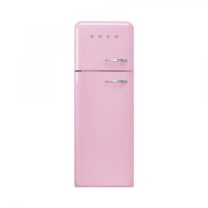 Smeg FAB30LPK3 vrijstaande koel-vriescombinatie roze met 0°C verszone en snel-vriesfunctie
