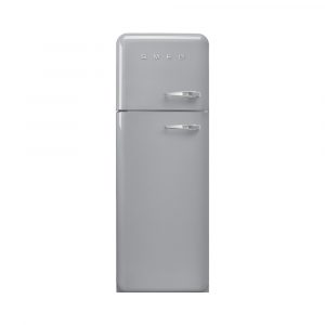 Smeg FAB30LSV3 vrijstaande koel-vriescombinatie zilver met 0°C verszone en snel-vriesfunctie