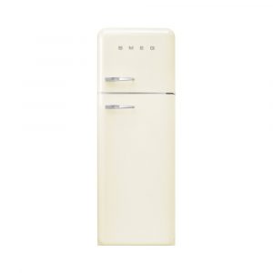 Smeg FAB30RCR3 vrijstaande koel-vriescombinatie crème met 0°C verszone en snel-vriesfunctie