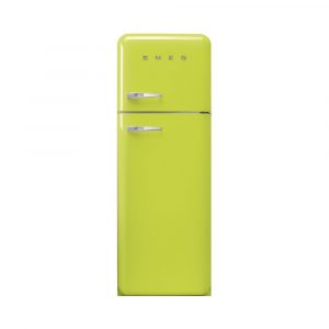 Smeg FAB30RLI3 vrijstaande koel-vriescombinatie watergroen met 0°C verszone en snel-vriesfunctie