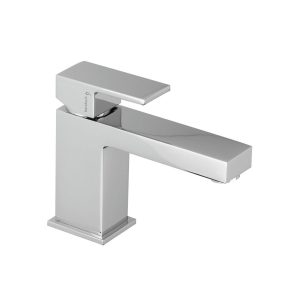 Wastafelkraan Herzbach Neo Castell ECO Vierkant Design 5/4'' Clickwaste Chroom Herzbach