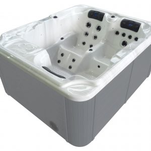 Badstuber Oasis outdoor whirlpool 3-persoons wit