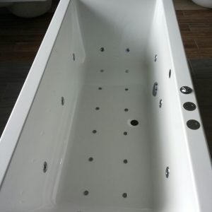 Bruynzeel Plano bubbelbad 190x90 met Koller WP3 systeem wit