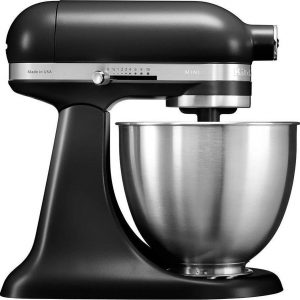 KitchenAid Mini 5KSM3311XEBM - Keukenmachine - Mat Zwart