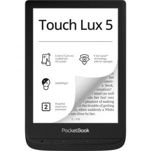PocketBook Touch Lux 5 eBook-reader 15.2 cm (6 inch) Zwart