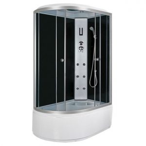 Premium baddouche 135x90 h 215 cm veiligheidsglas 5 mm