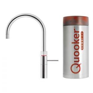 Quooker COMBI Fusion Round Chroom Kokendwaterkraan