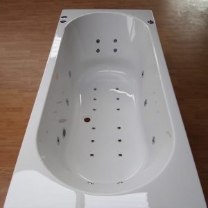 Sealskin bubbelbad 190x90 met Koller WP3 systeem en heater wit