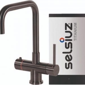 Selsiuz Haaks Gun Metal Zwart met TITANIUM Solo boiler
