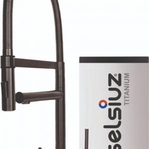 Selsiuz XL Gun Metal Zwart met TITANIUM Solo boiler