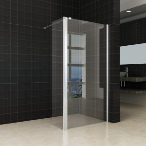 Wiesbaden draaibare douchewand 40x200 cm scharnierprofiel