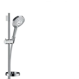hansgrohe Raindance Select S 3jet PowderRain handdouche met Unica S Puro glijstang 65 cm