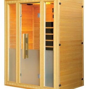 Badstuber Calipso infrarood sauna 140x105cm 3 persoons