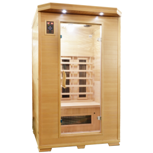 Badstuber Carmen 2 infrarood sauna 120x120cm 2 persoons