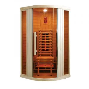 Badstuber Relax 1 infrarood sauna 100x100cm 1 persoon