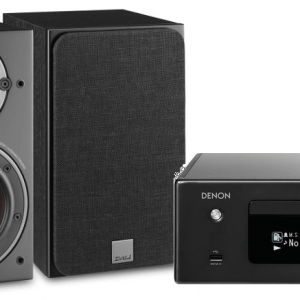 DoubleDeal: Denon RCD-N10 + Dali Oberon 1 Stereo Set - Zwart