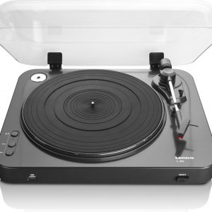 Lenco L-85 - Platenspeler met auto stop & return en usb - Zwart