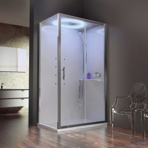 Novellini Eon 2P Hammam 120x80 Chroom