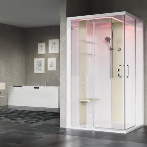 Novellini Skill Hammam 120x100 complete wellnesscabine