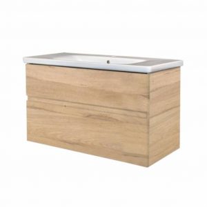Badkamermeubel Best Design Quick-Greeploos 100x56x44 cm Onderkast + Wastafel Grenen ADW Design