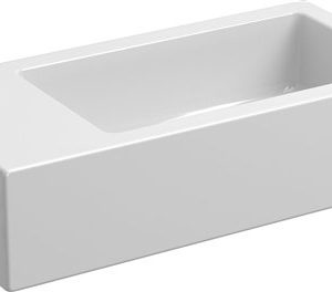 Clou Flush 3 toiletfontein zonder kraangat links wit keramiek