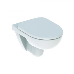 Geberit 280 CombiPack diepspoel hangend toilet met toiletzitting, wit