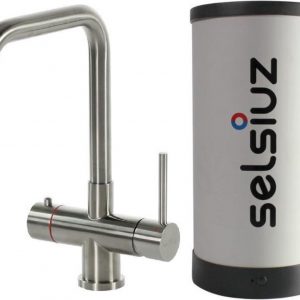 Selsiuz Haaks Inox (RVS) met Solo boiler