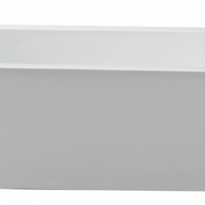 Wiesbaden Bianco vrijstaand ligbad acryl 177,5x79,5x58,5 cm, wit