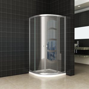 Wiesbaden Budget douchecabine kwartrond 90x90cm