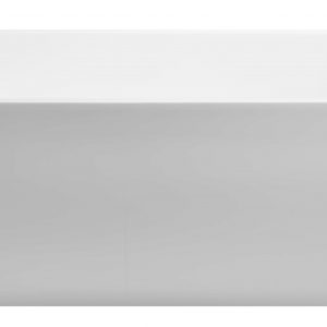 Wiesbaden Corner halfvrijstaand bad 180x80cm - rechts - wit