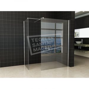 Wiesbaden Inloopdouche Combinatie-Set 130x80x200 10 mm NANO