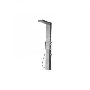 Wiesbaden Ohio RVS Douchepaneel 158x20 cm met Thermostatische kraan